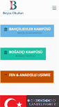 Mobile Screenshot of beyzaegitim.com